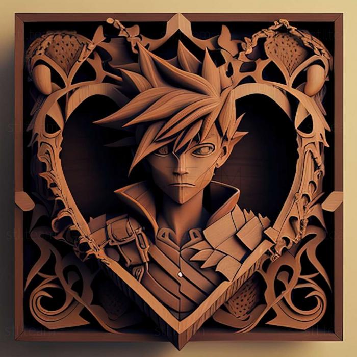 3D model Kingdom Hearts 3 game (STL)